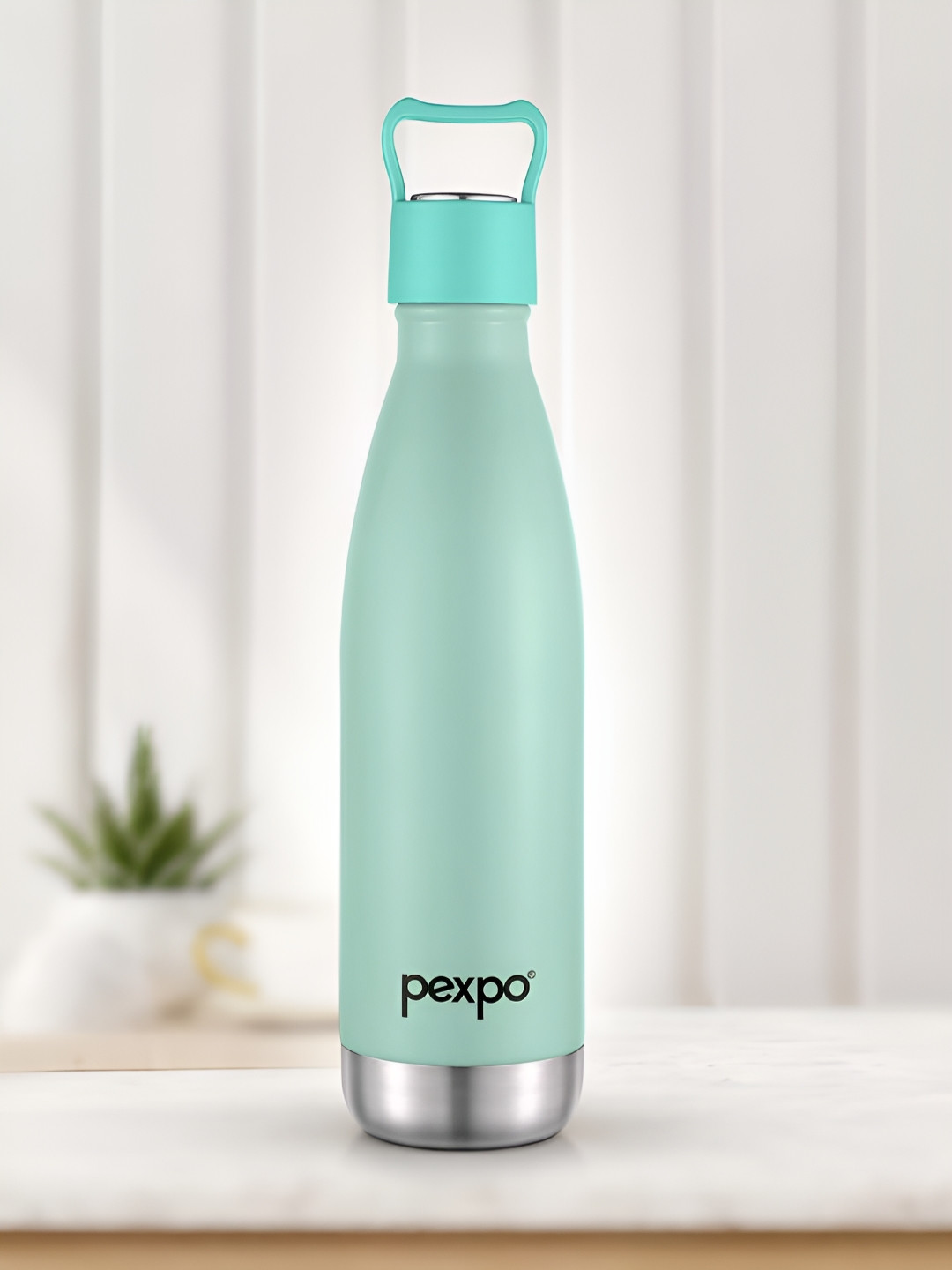 Erica Double wall Thermosteel Hot & Cold Sea Green Insulated Bottle-500ml