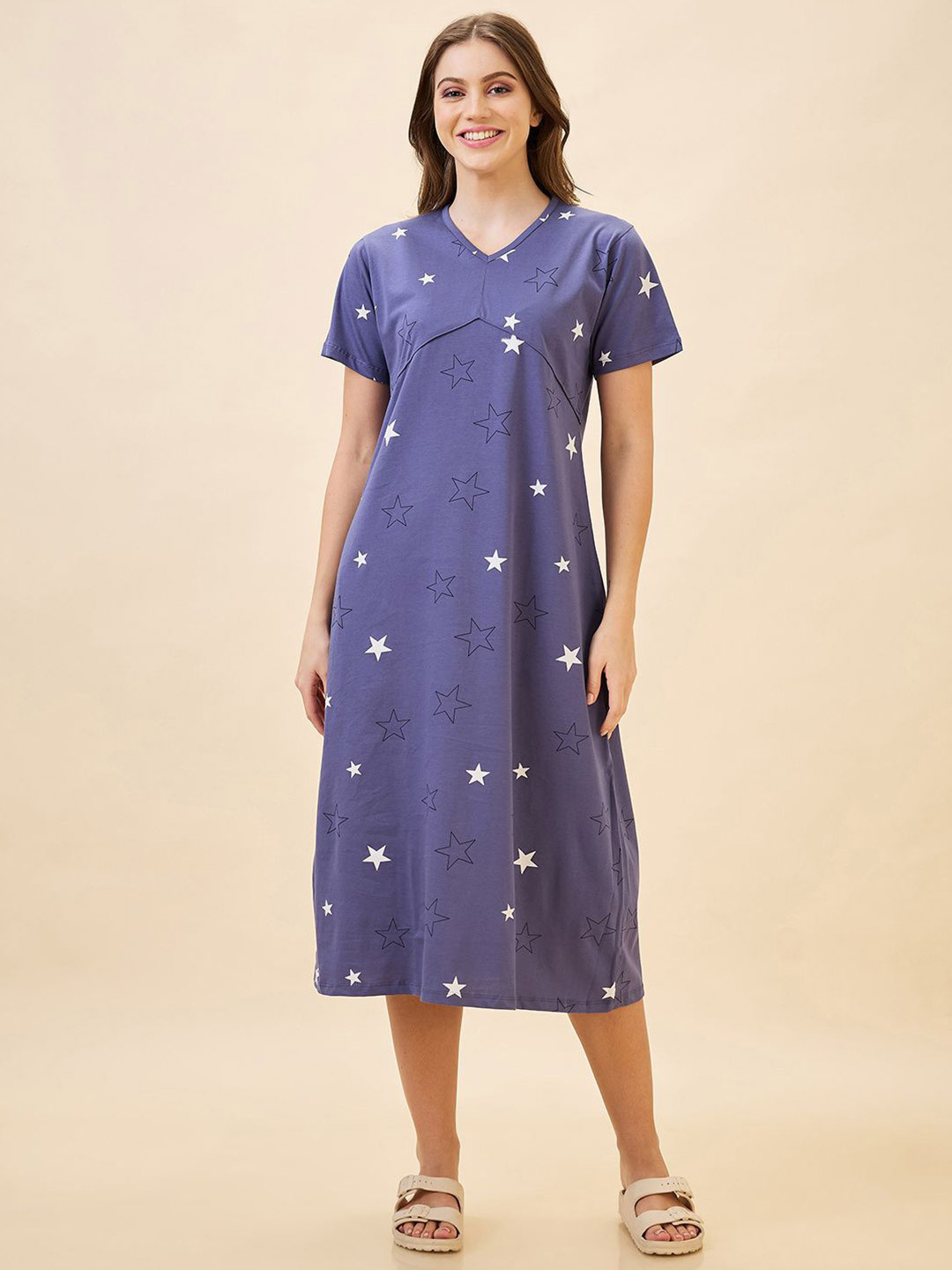AV2 Printed Nightdress