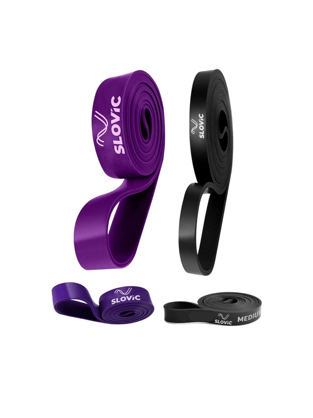 SLOVIC Set Of 2 Heavy Duty Resistance Bands