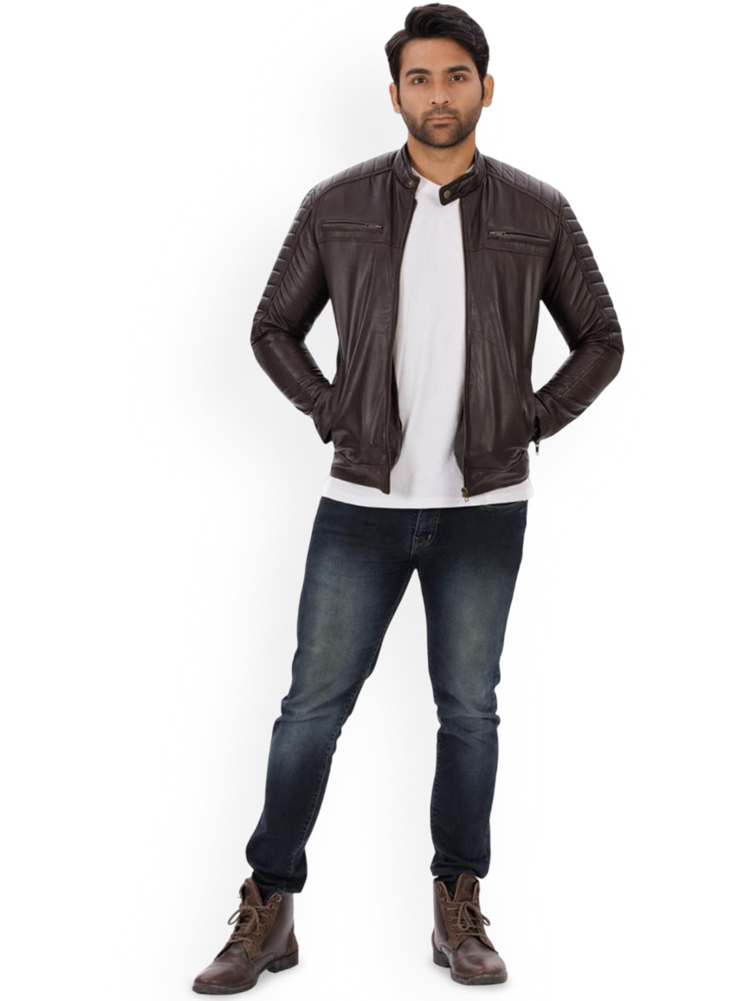 Everestwolf Men Satin Fashion Jacket