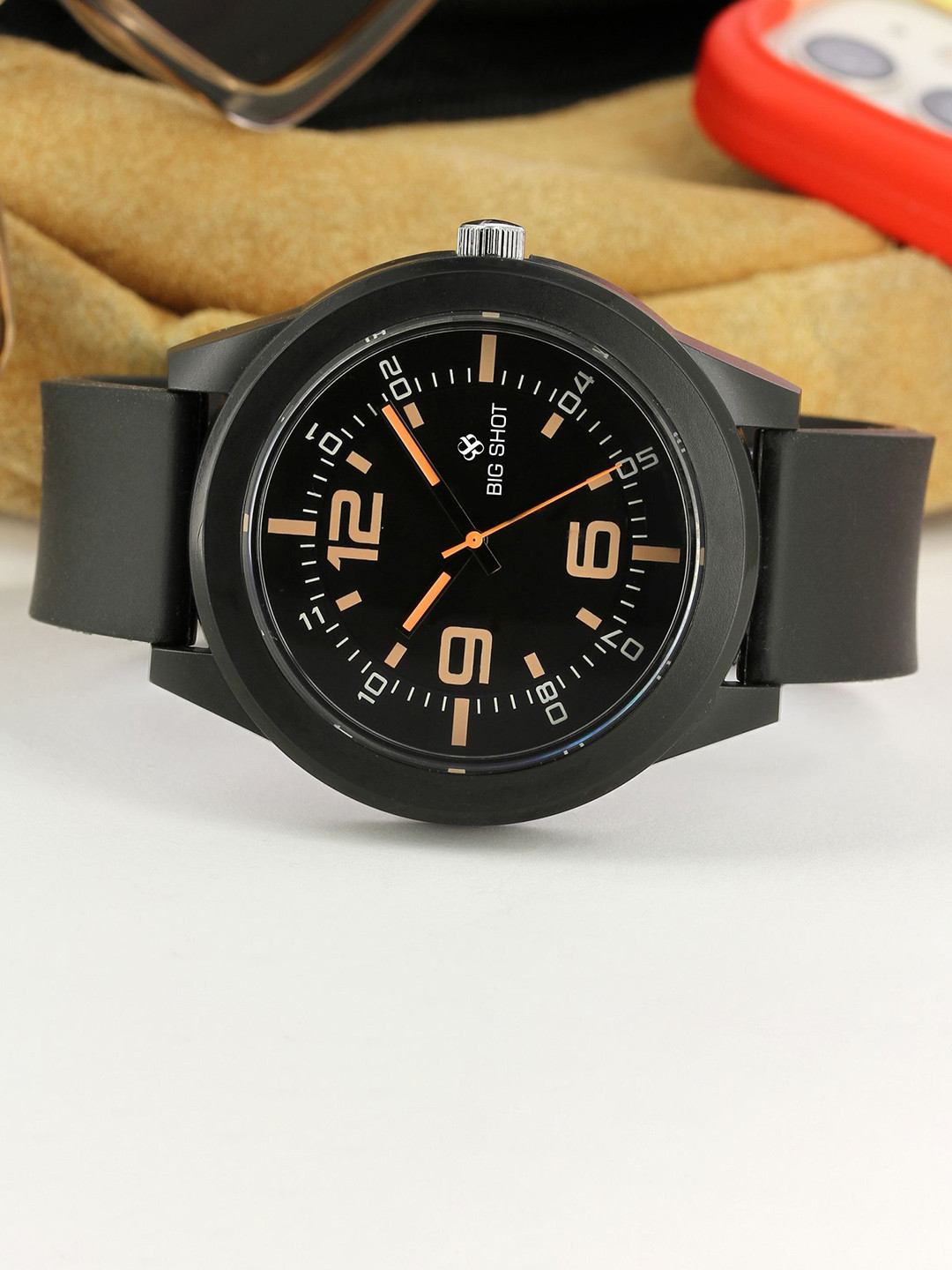 BIG SHOT Men Dial & Bracelet Style Straps Analogue Watch BSM021A