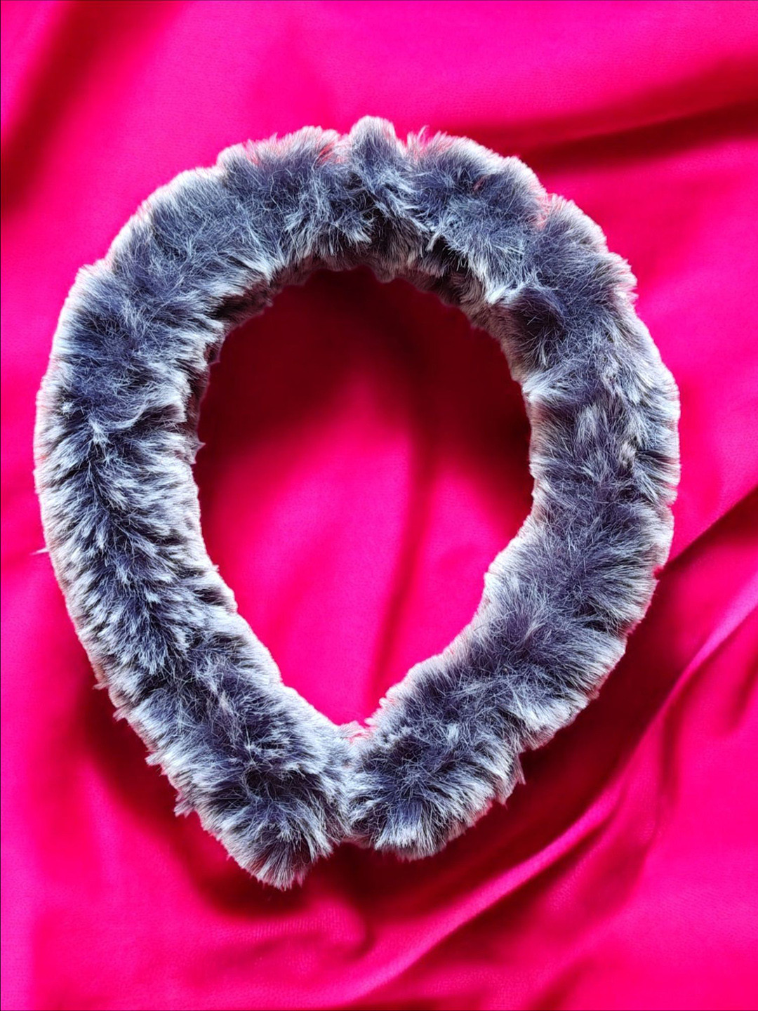 LYTIX Girls Fluffy Fur Hairband