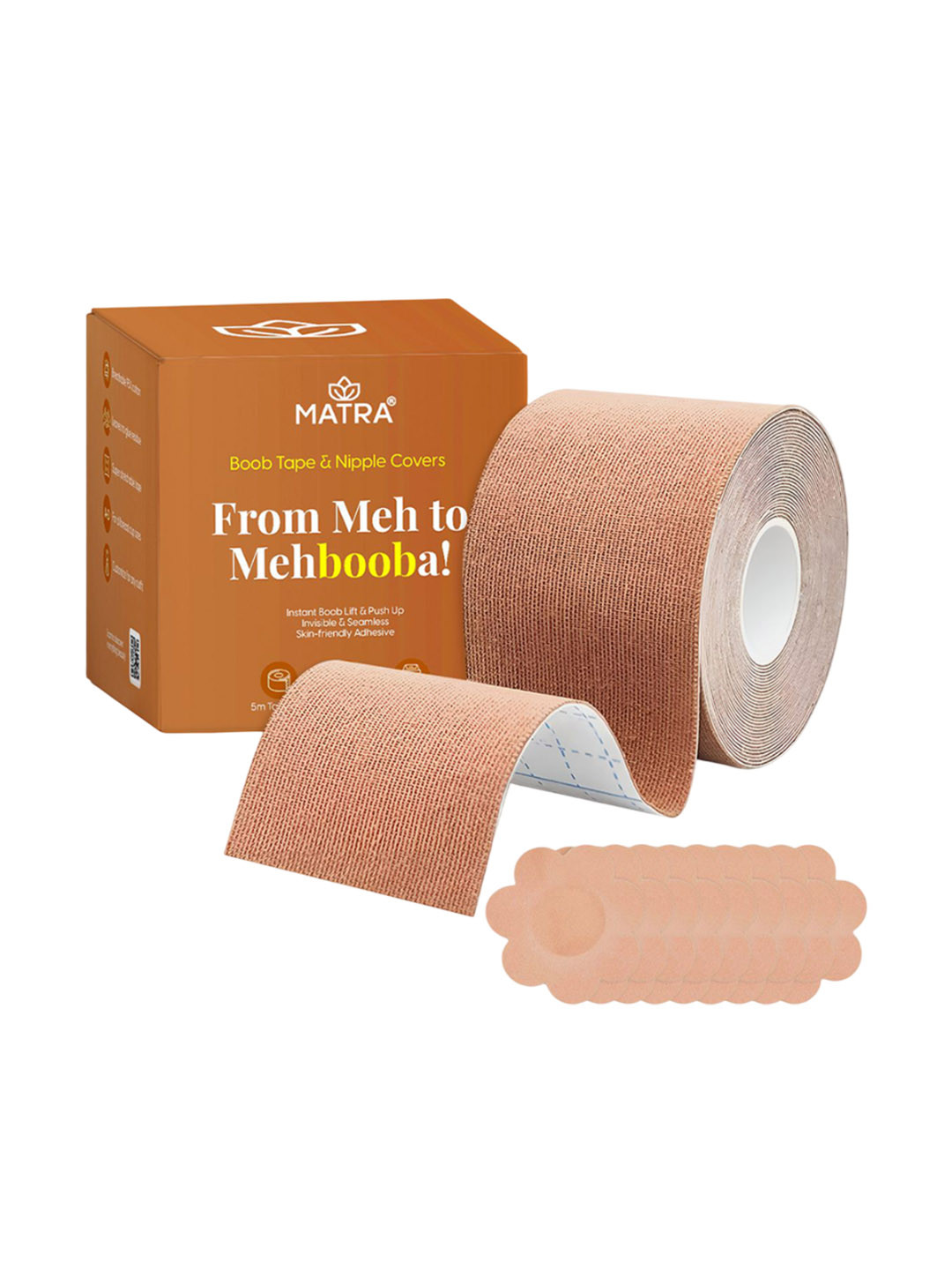 MATRA Unisex Set of 10 Stick-On Lingerie accessories