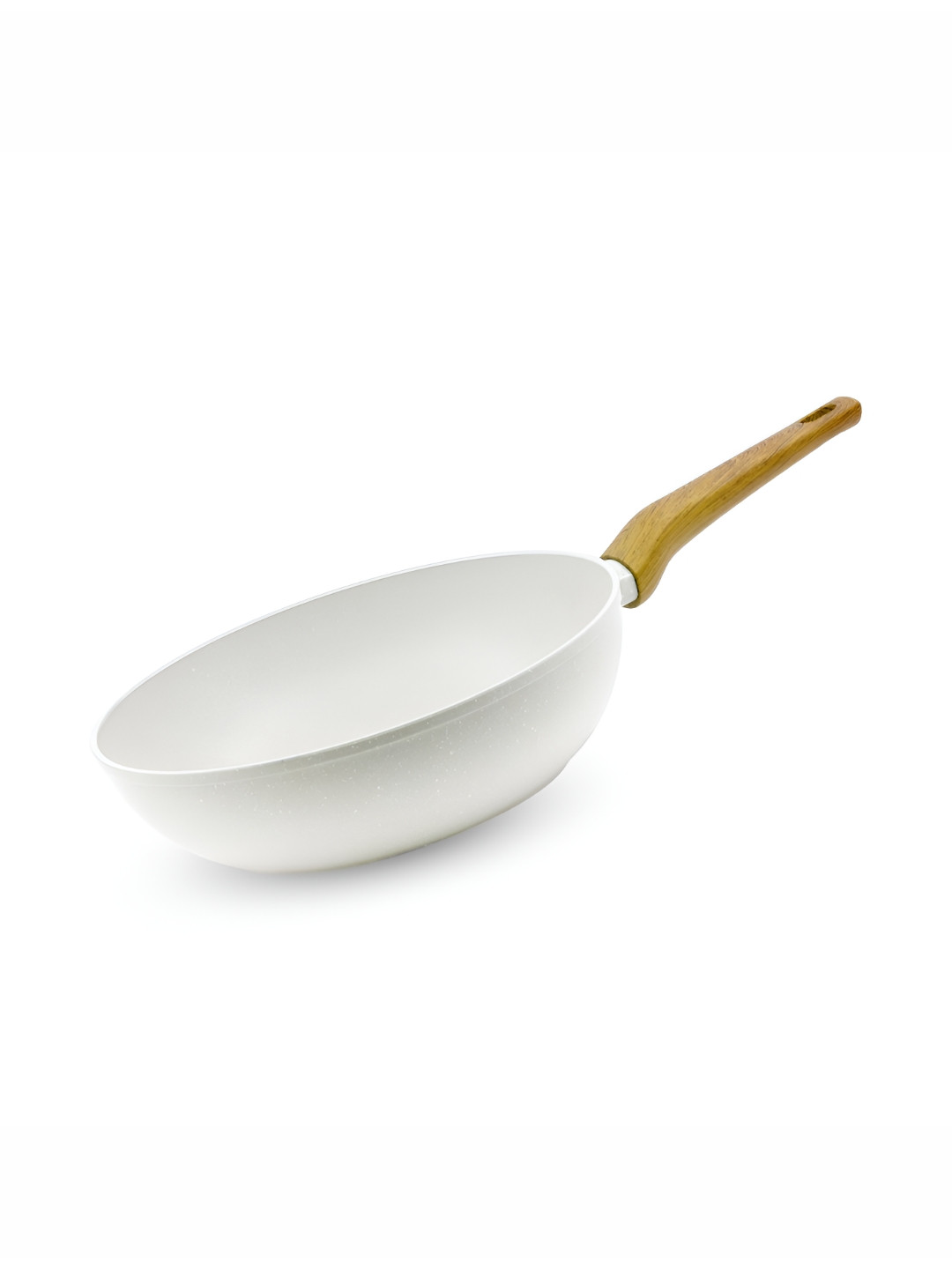 BERGNER  Naturally Forged White and Brown Induction Base Aluminium Kadhai and Wok 3L