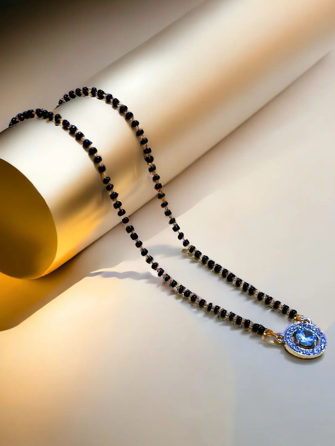 AKLINA Artificial Stones and Beads Mangalsutra