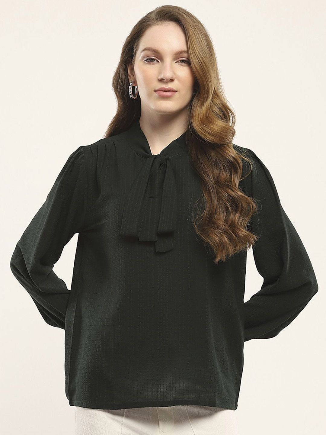 Monte Carlo Women Tie-Up Neck Top