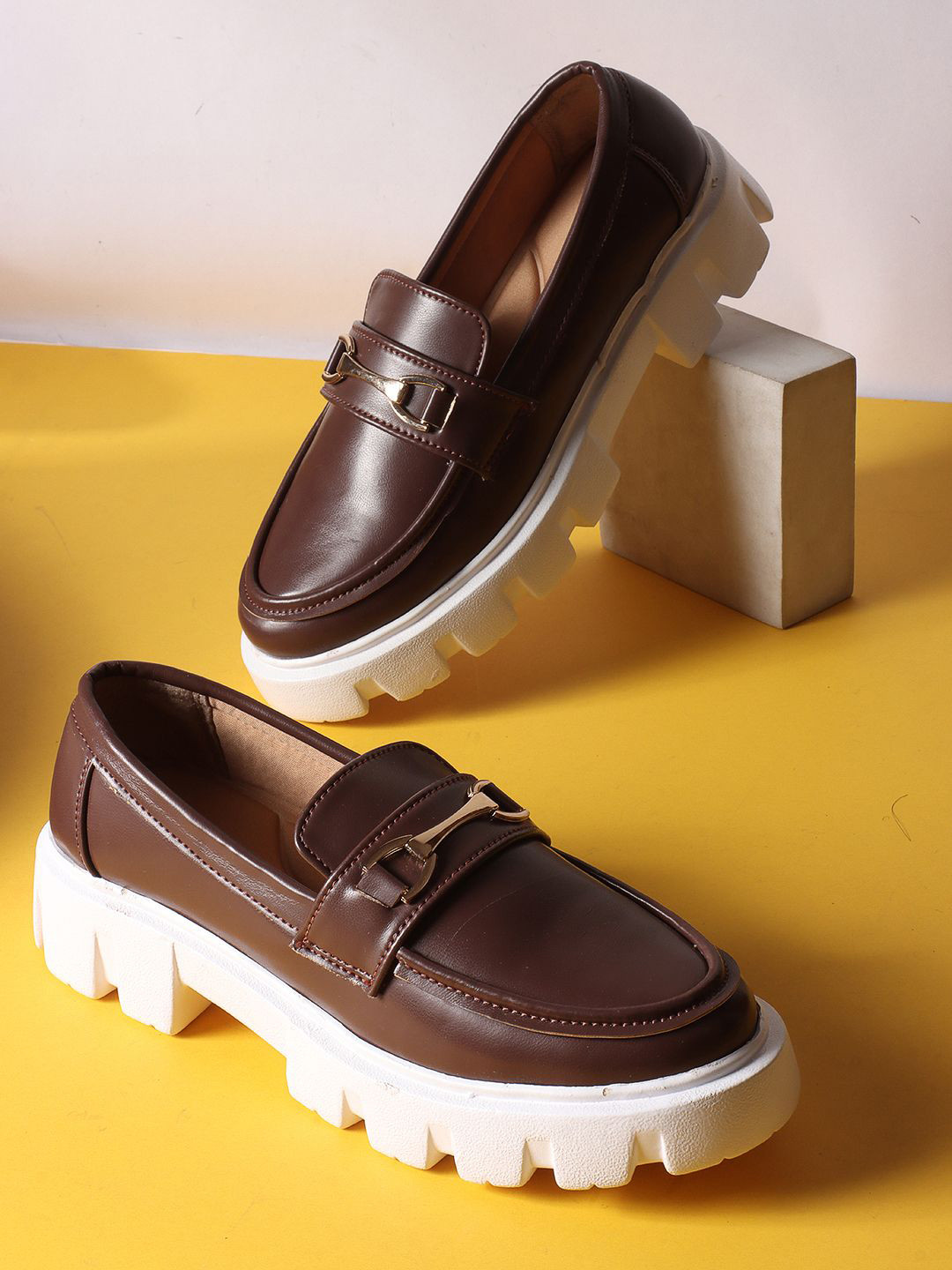 Mast & Harbour Women Slip-On Loafers