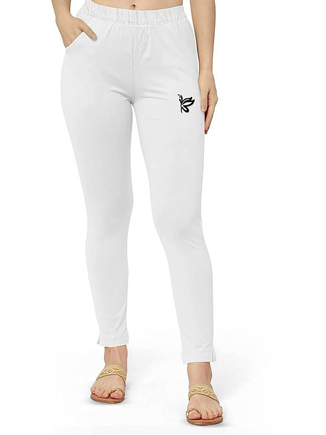 Ktdd Trading Women Slim Fit Printed Jeggings