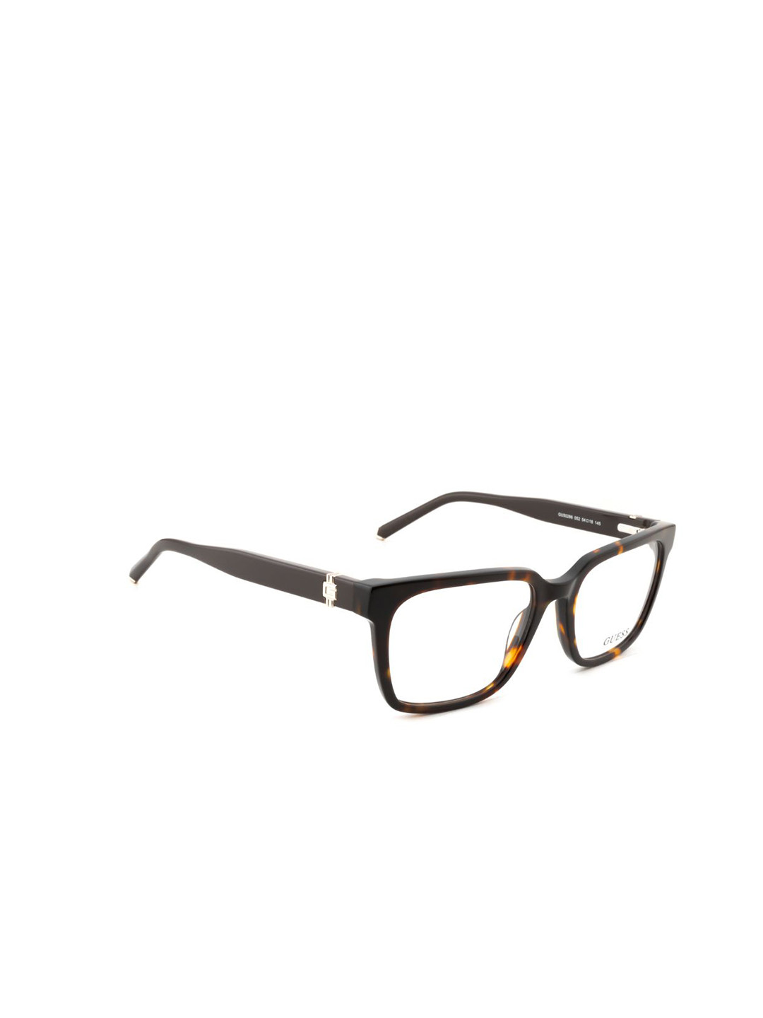 GUESS Men Full Rim Abstract Square Frames