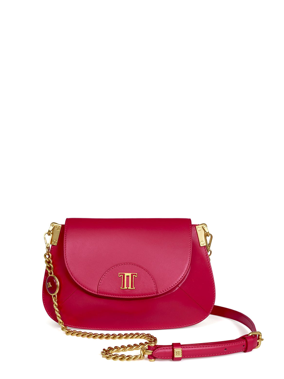 Tarun Tahiliani Leather Structured Sling Bag
