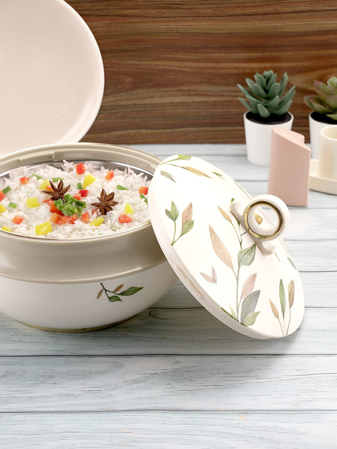 Nayasa Bloom Insulated Inner Steel Casserole 1.5L