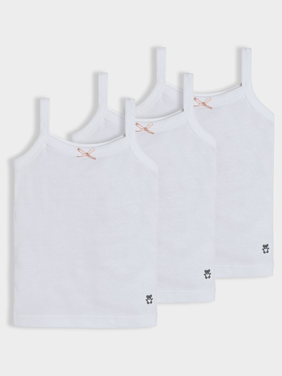 MiArcus Solid Camisole Set Pack Of 3