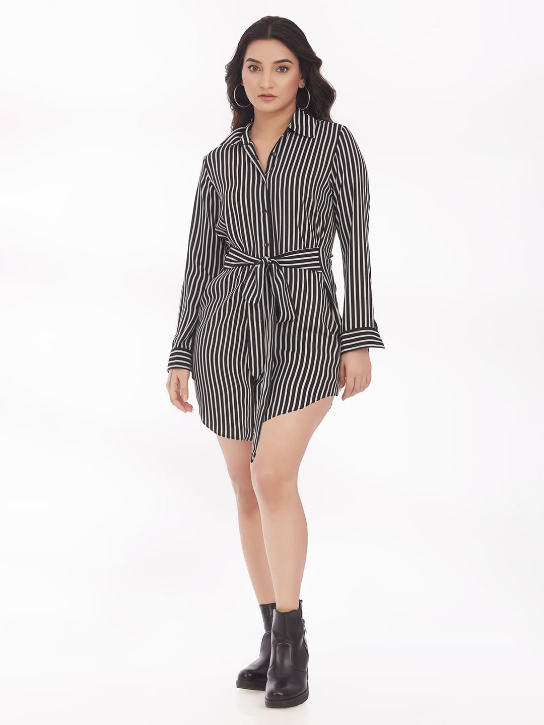 KAIN Striped Shirt Dress