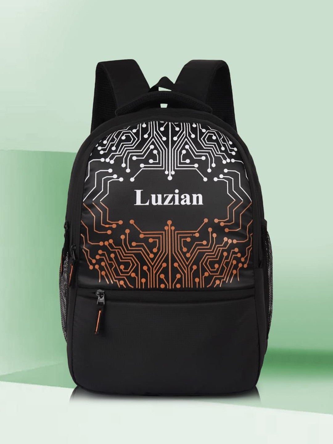 Luzian Men Brand Logo Backpack