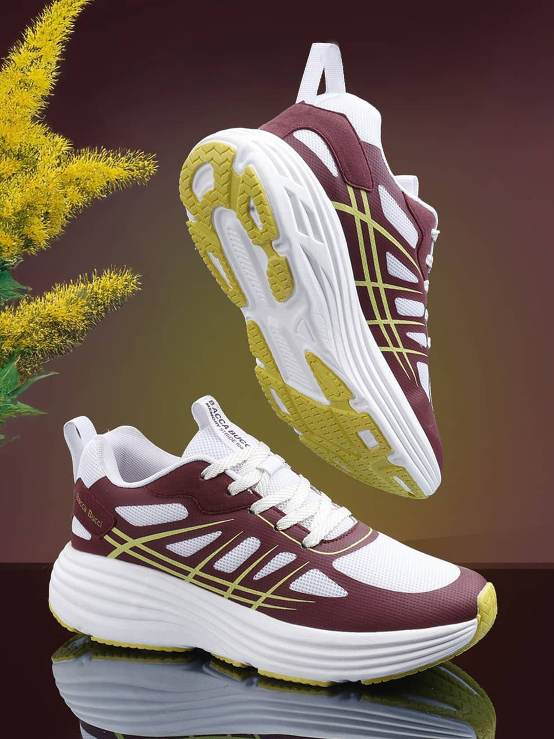 bacca bucci RUNWAY Women Maroon Running Shoes