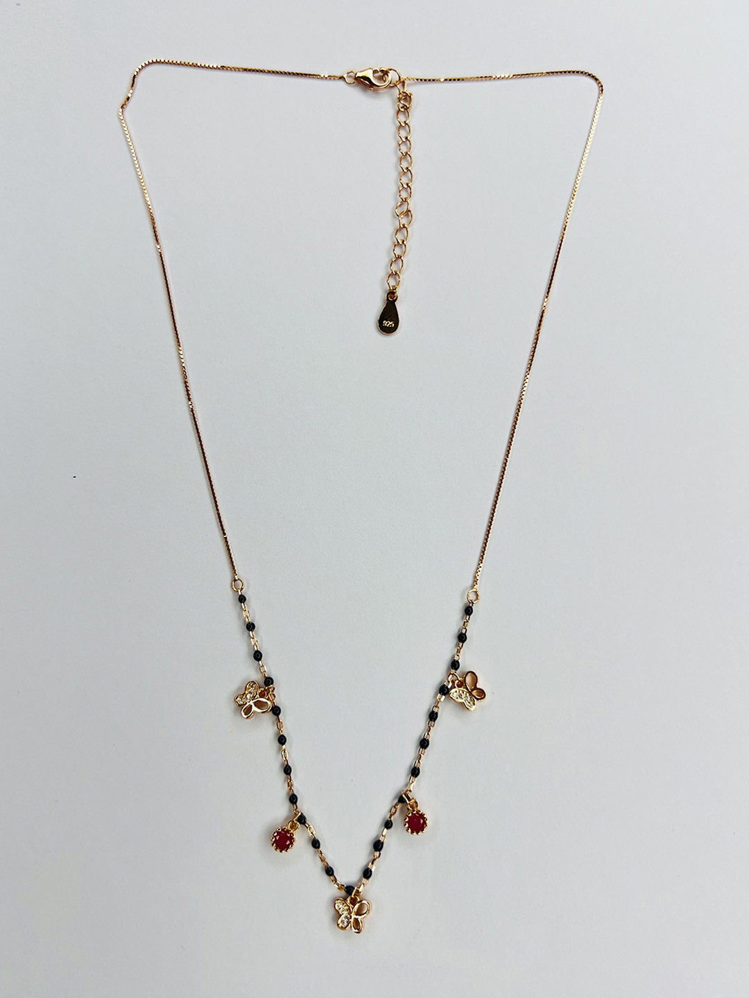 Arte Jewels Radiant Rose 925 Mangalsutra