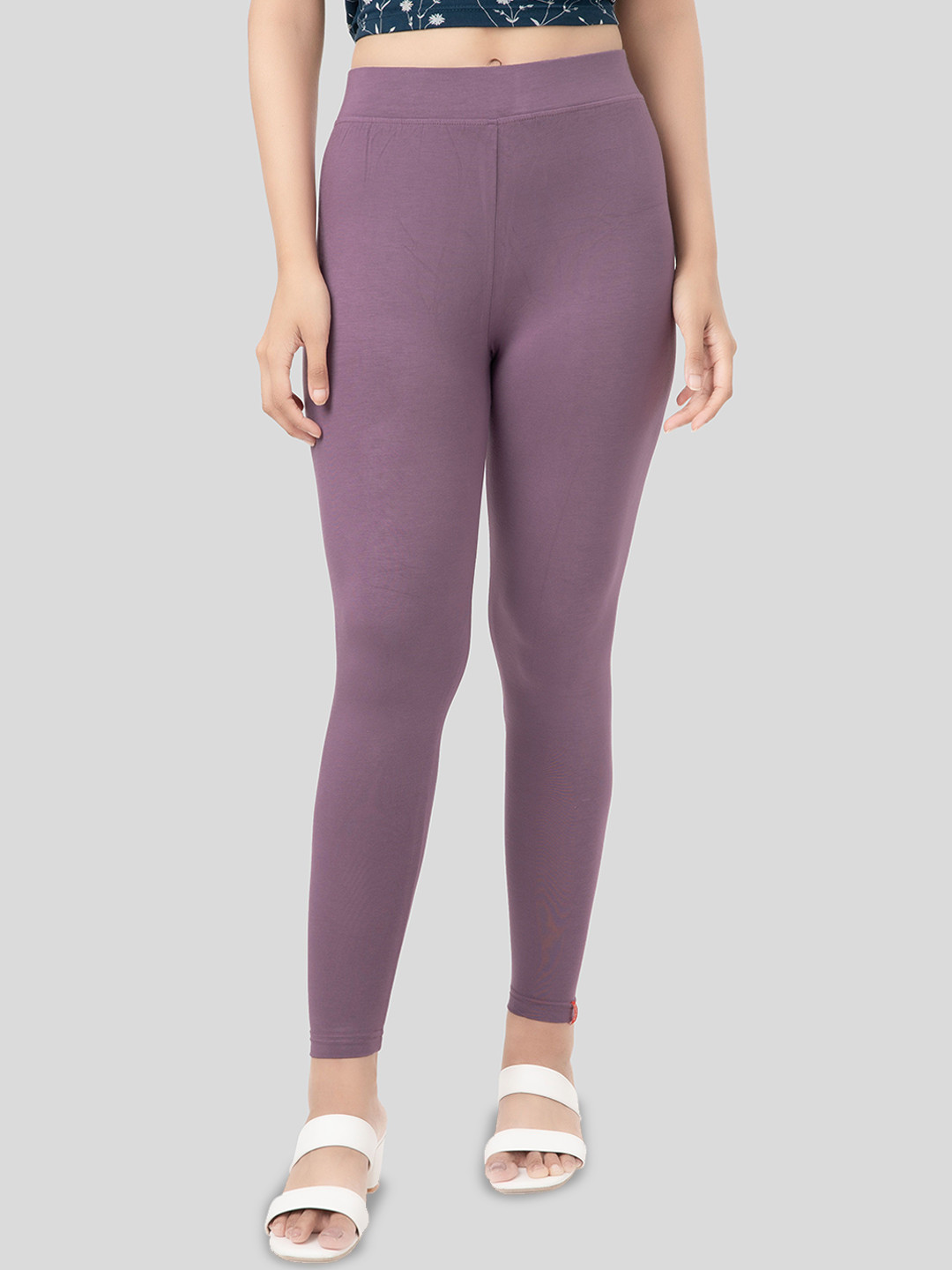 Selsia Women Pure Cotton Ankle-Length Leggings
