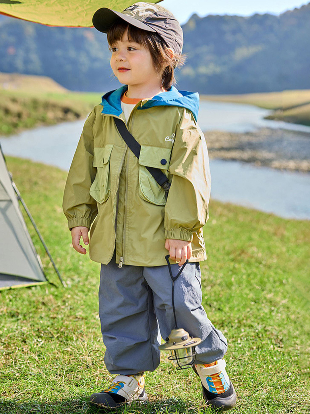 LULU & SKY Kids Relaxed-Fit id-Rise Joggers