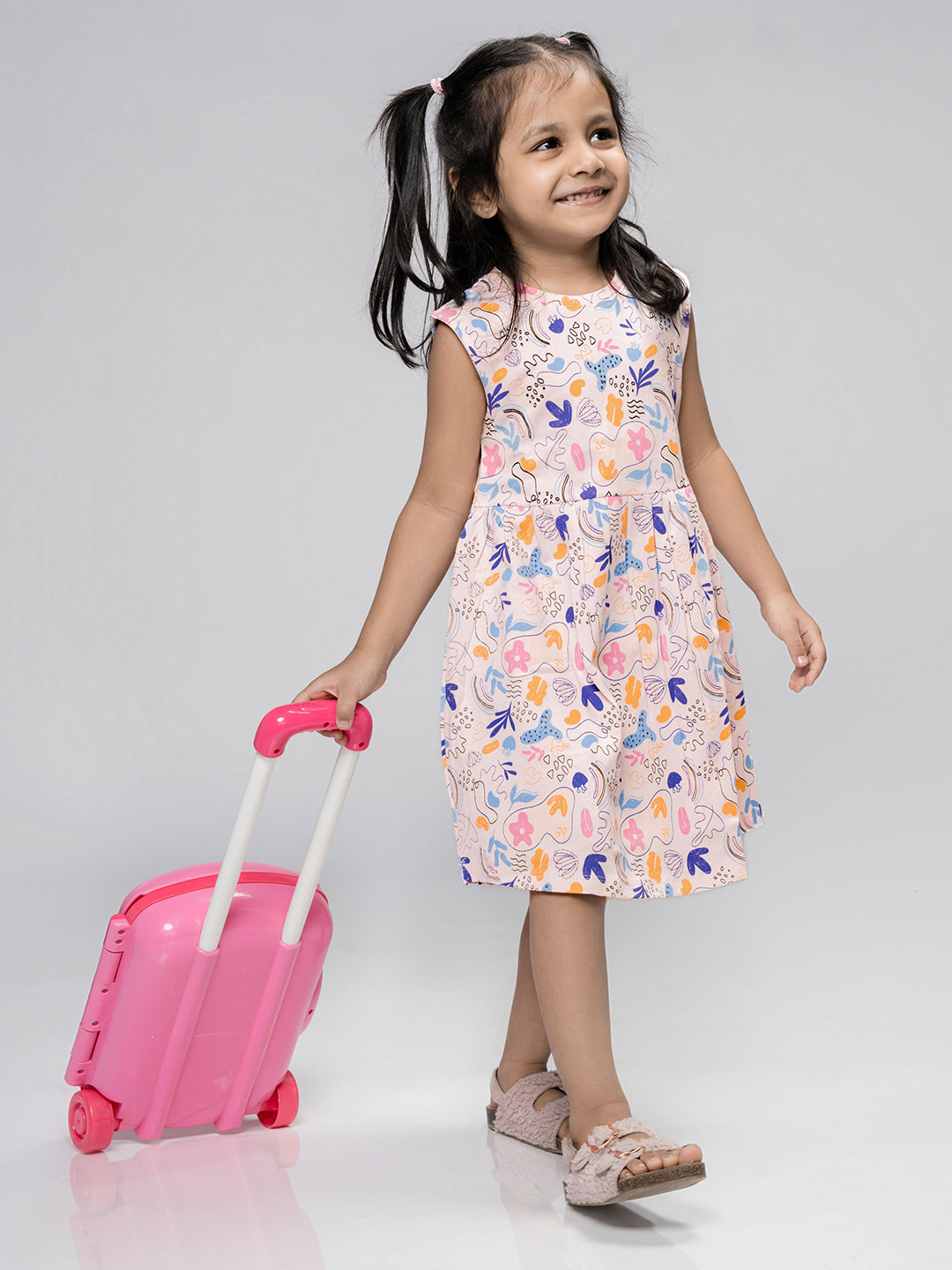 Totle Floral Print Dress