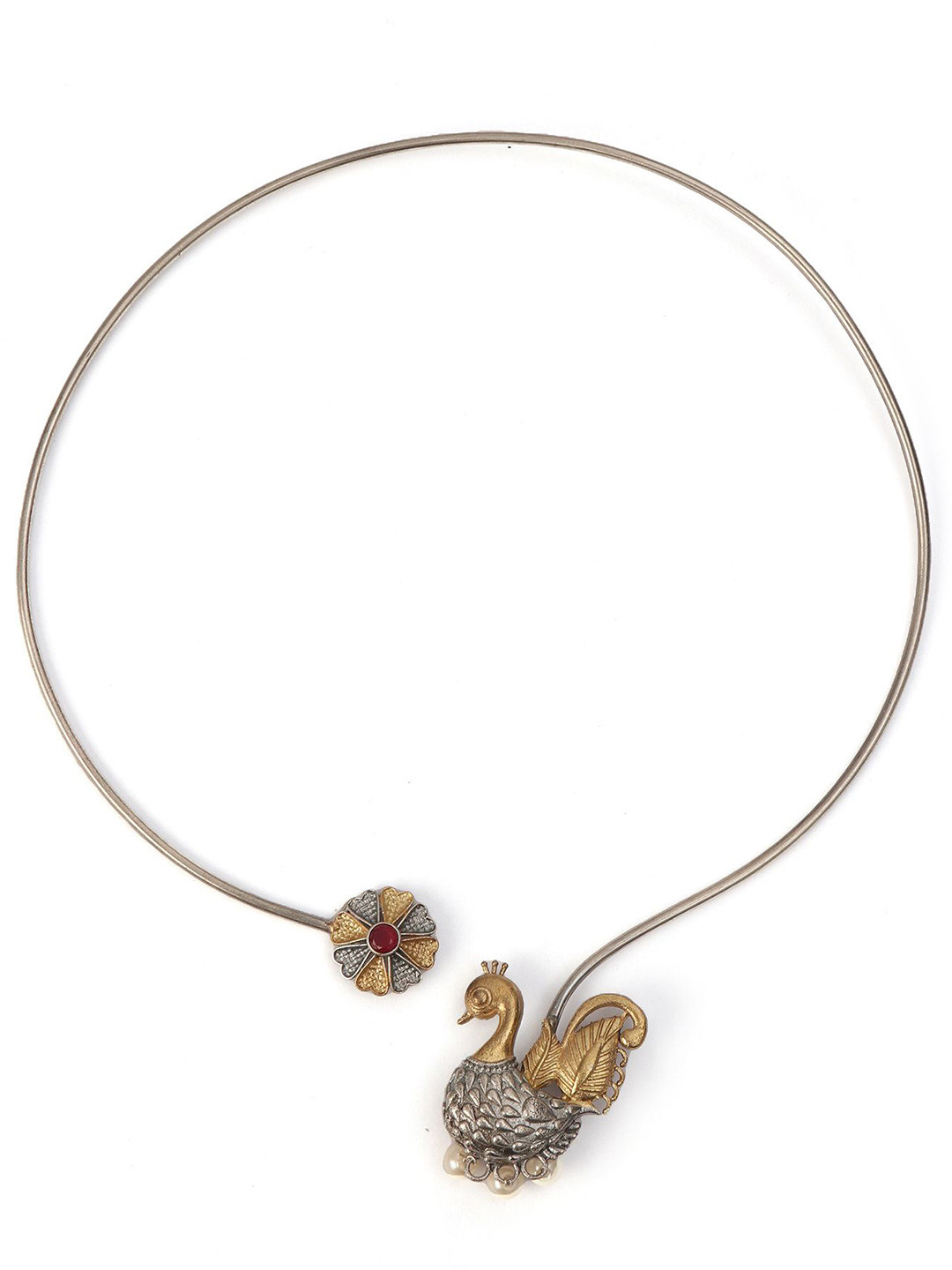 Saagah German Silver Necklace