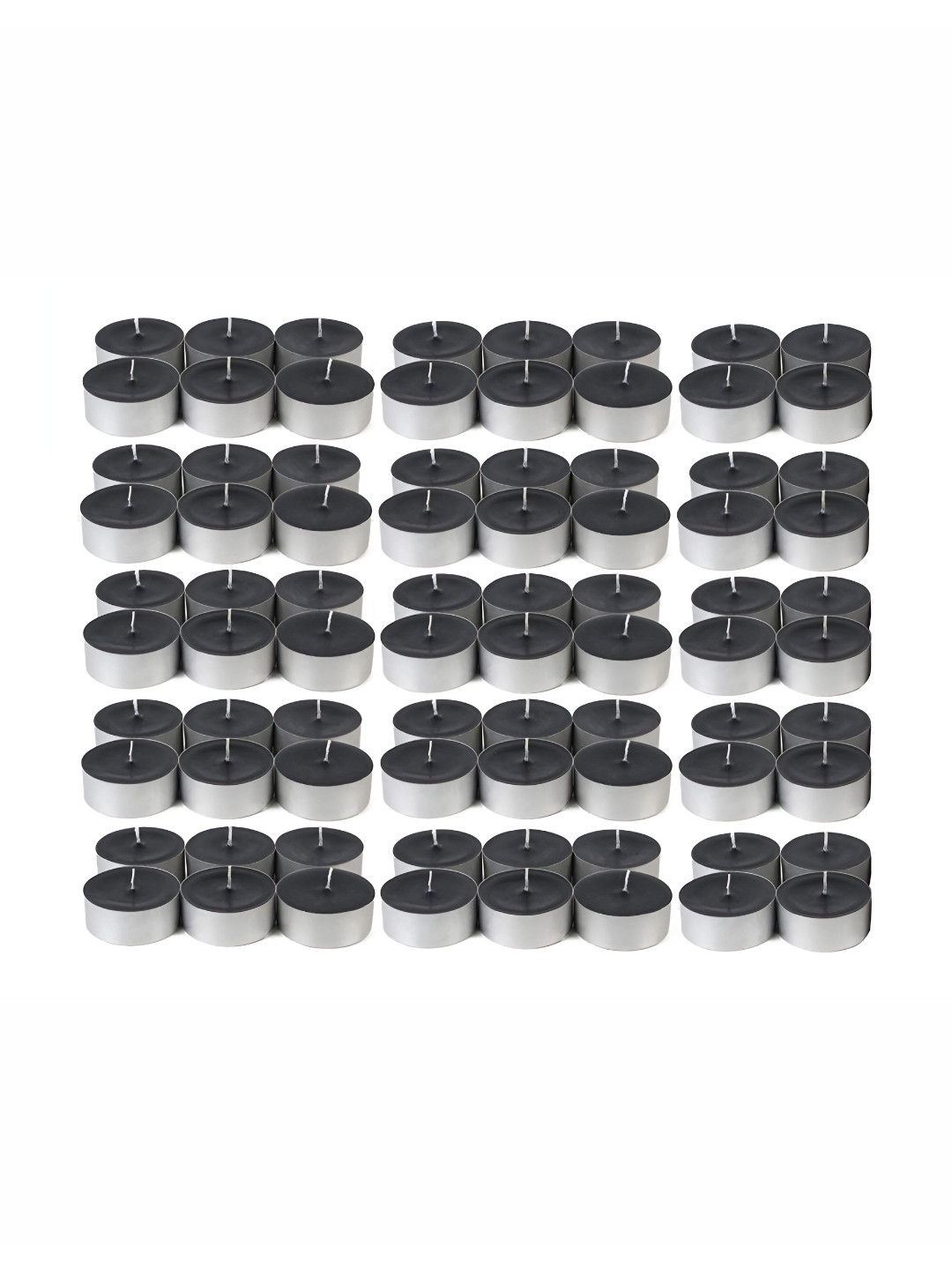 atorakushon 80Pcs Scented 1 Wick Scented Solid Round Regular Tea Light Candles