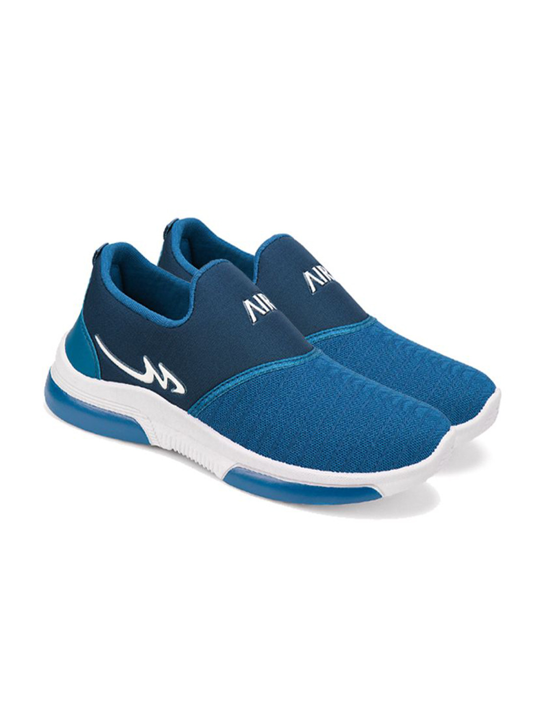 World Wear Footwear Men Mesh Running Non-Marking Sports Shoes