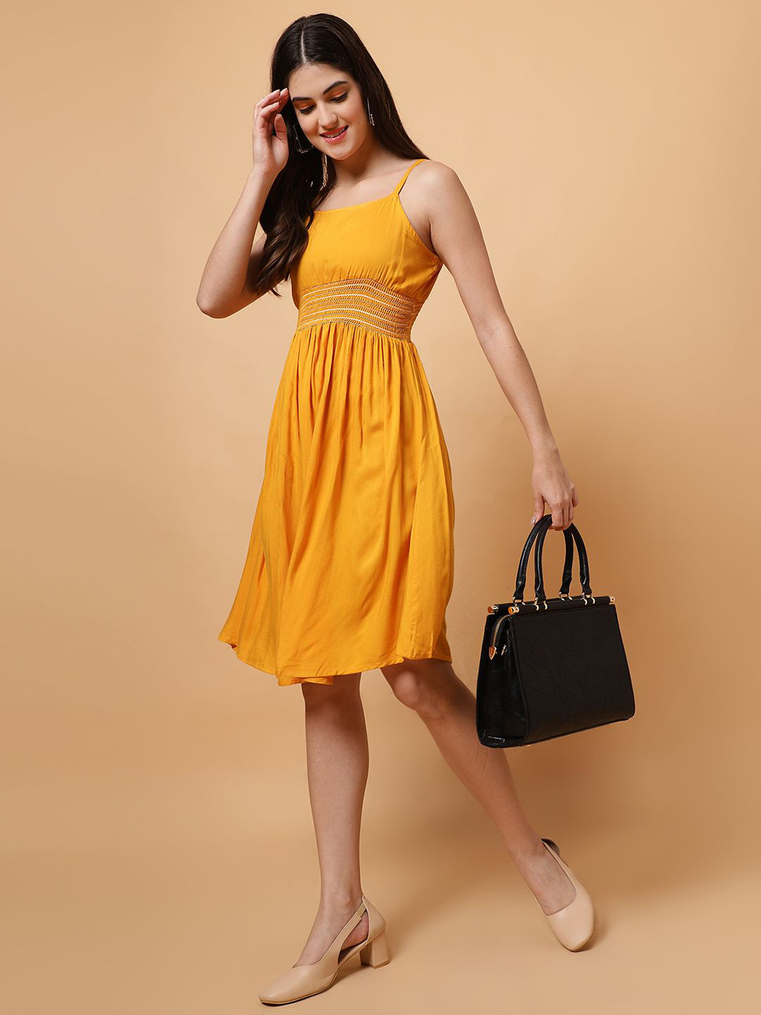 ROSEMELON Fit & Flare Dress