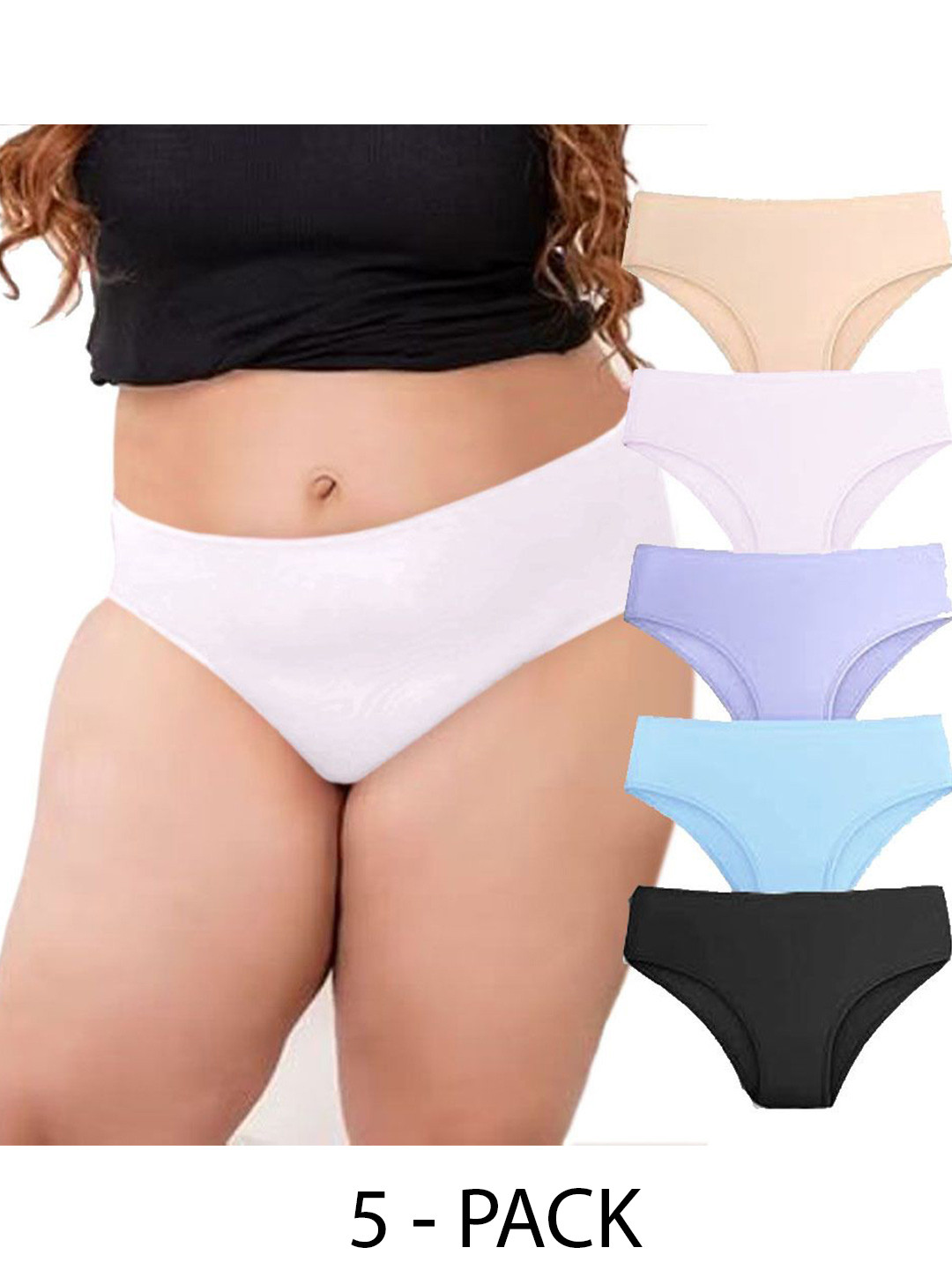 Diving Deep Pack of 5 Hipster Briefs