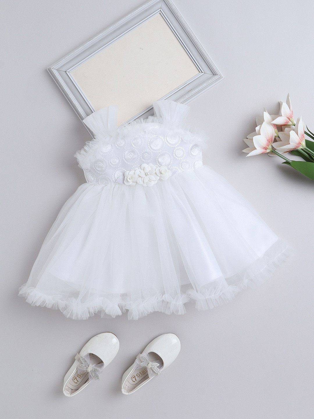 The Magic Wand Girls Fit & Flare Party Dress