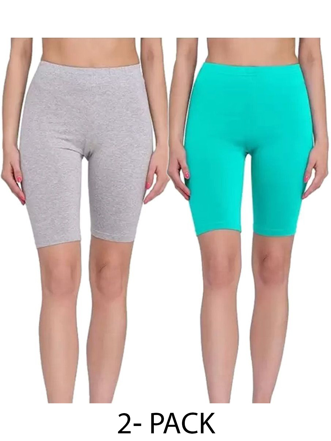 Diving Deep Women Pack of 2 Cotton High-Rise Boxer-Style Briefs