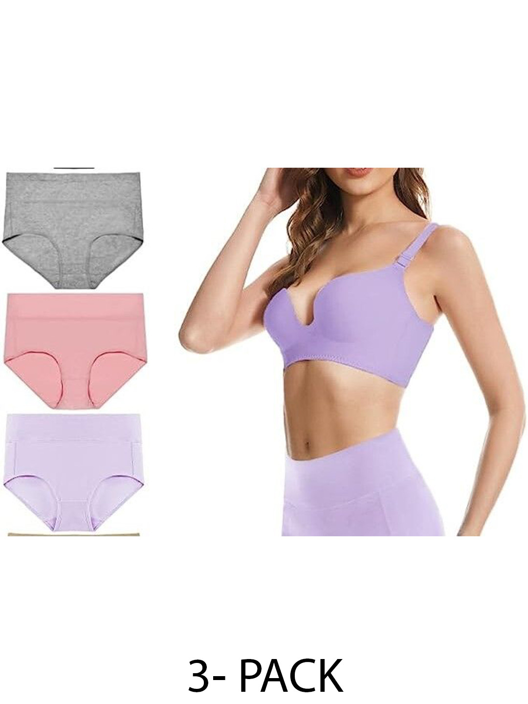 Diving Deep Pack of 3 Cotton Low Rise Hipster Briefs