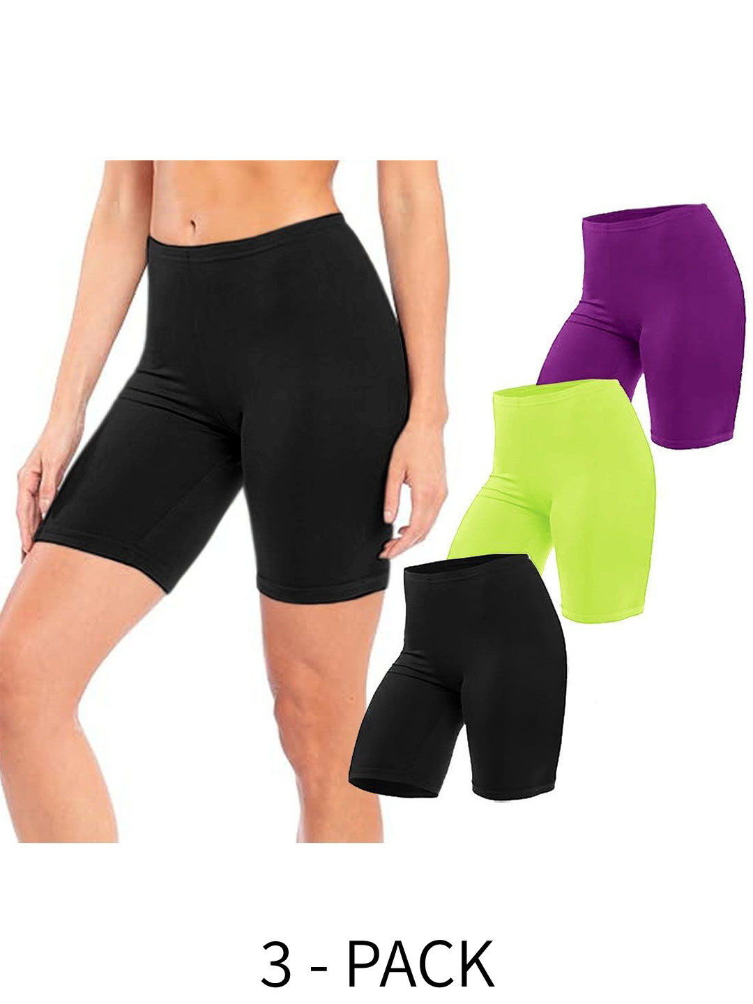 Diving Deep Women Pack of 3 Cotton Low-Rise Boy Shorts Briefs