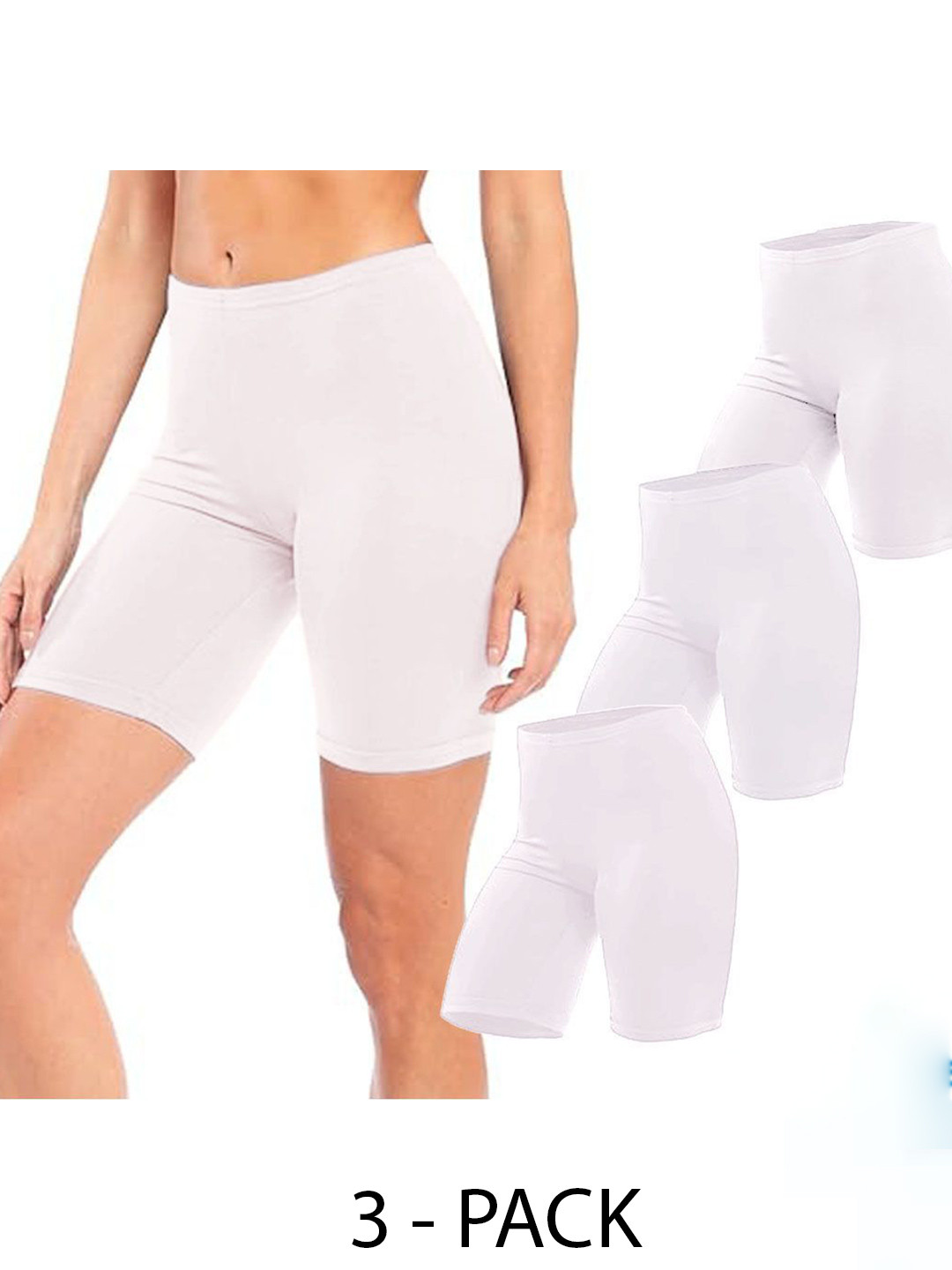 Diving Deep Women Pack Of 3 Cotton Boy Shorts Briefs