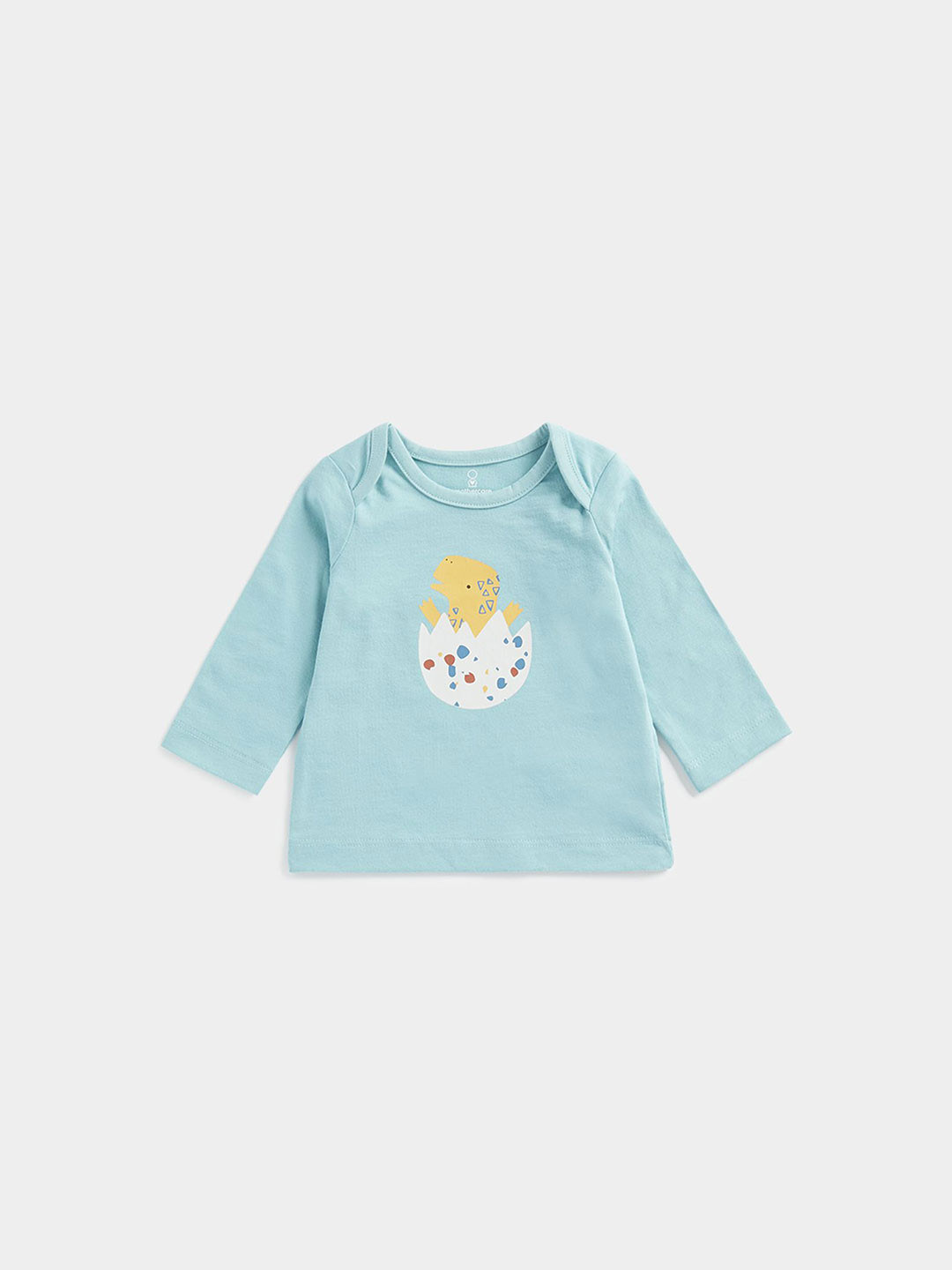 mothercare Boys Graphic Printed Round Neck Pure Cotton T-shirt