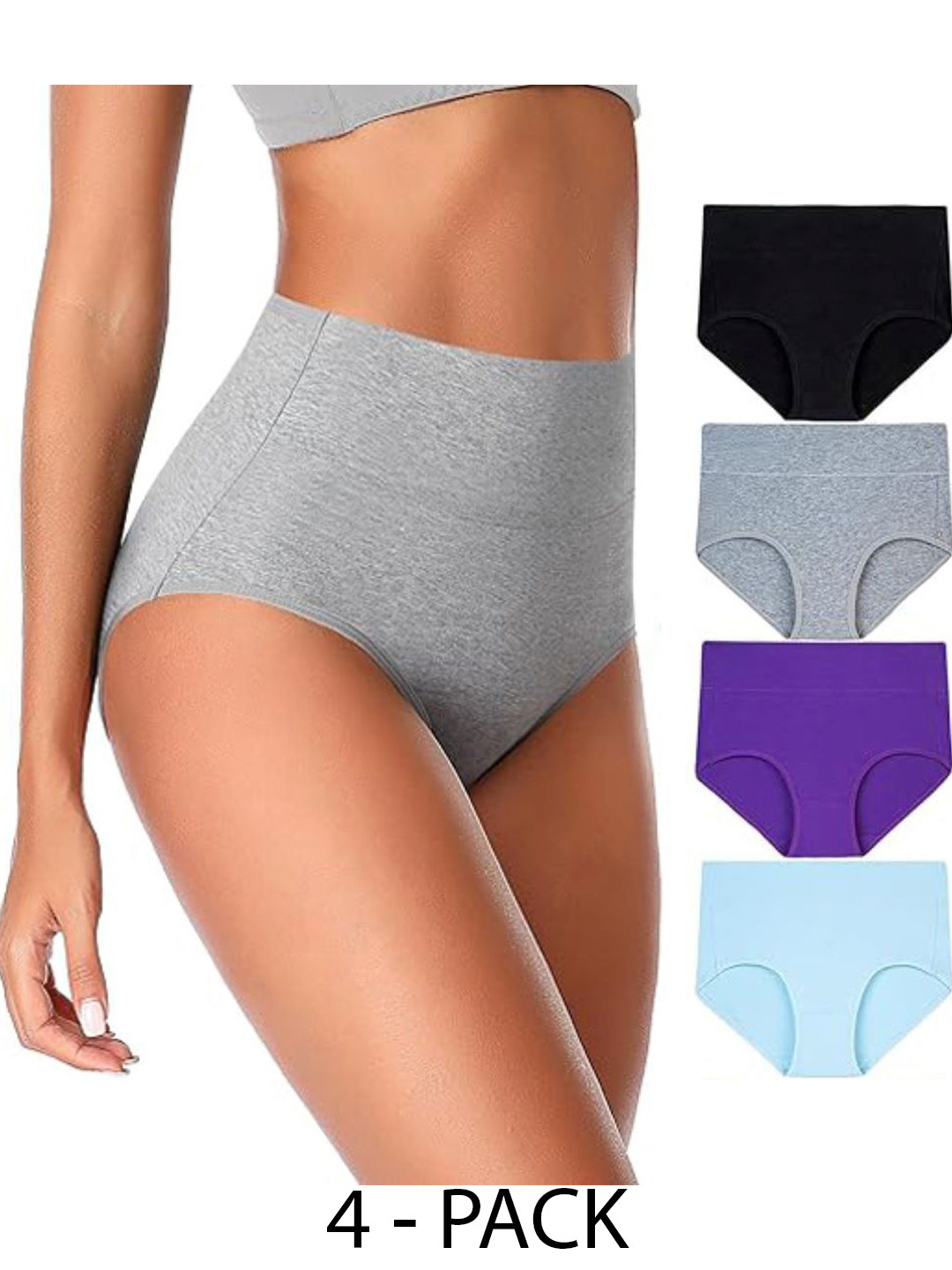 Diving Deep Pack of 4 Hipster Briefs