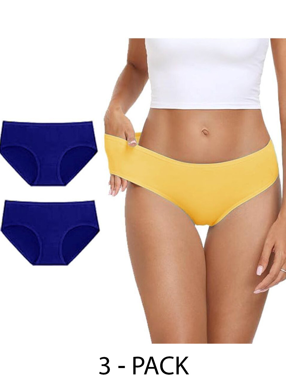 Diving Deep Pack of 3 Hipster Briefs