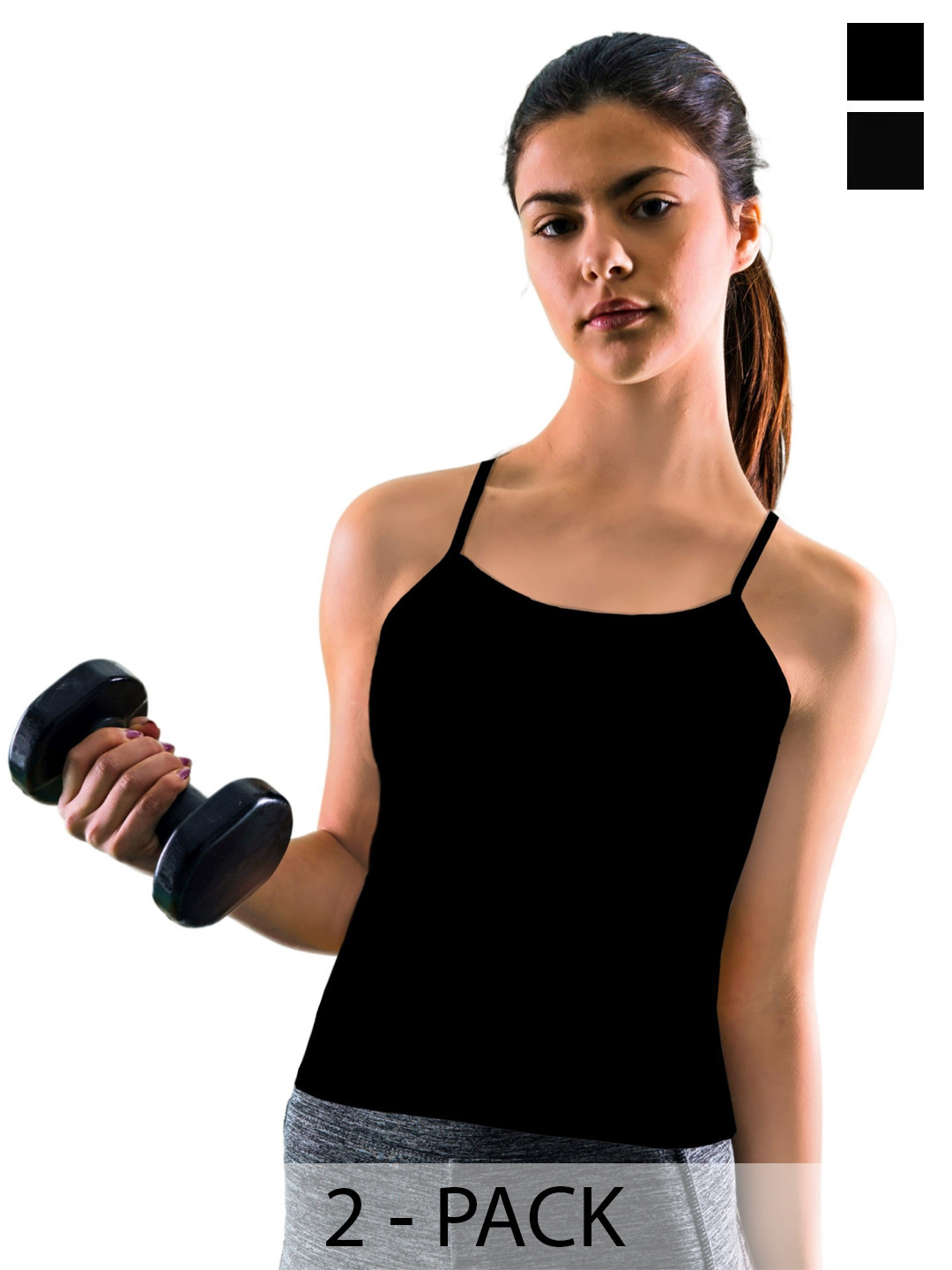 DChica Girls Pure Cotton Lightweight Camisoles