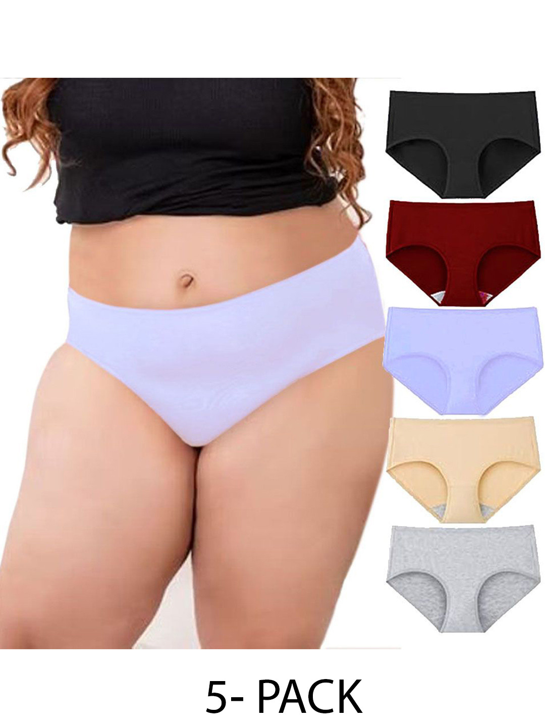 Diving Deep Pack of 5 Hipster Briefs