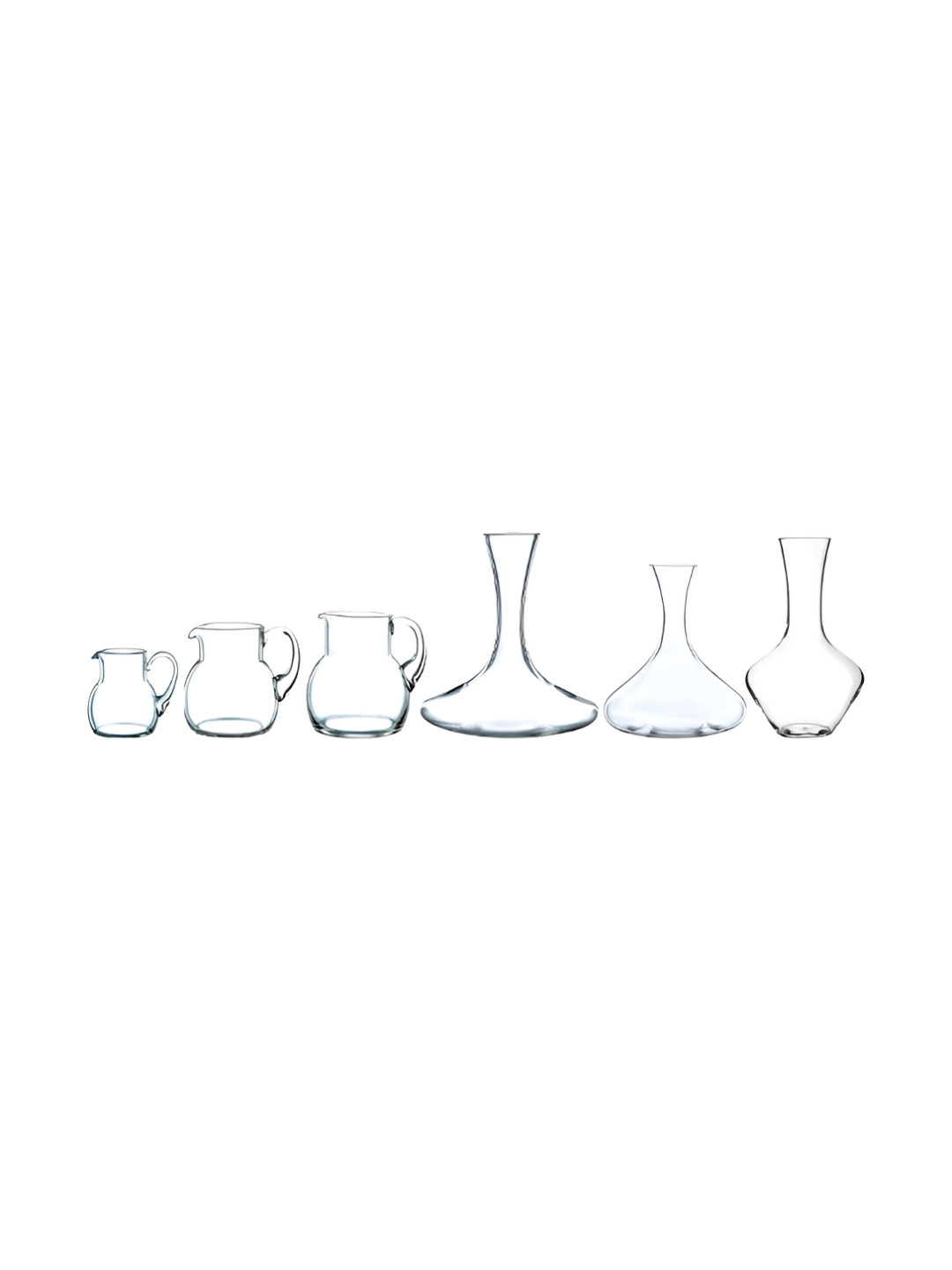 Nachtmann Transparent 6 Pieces Dishwasher Safe Decanters 1 L