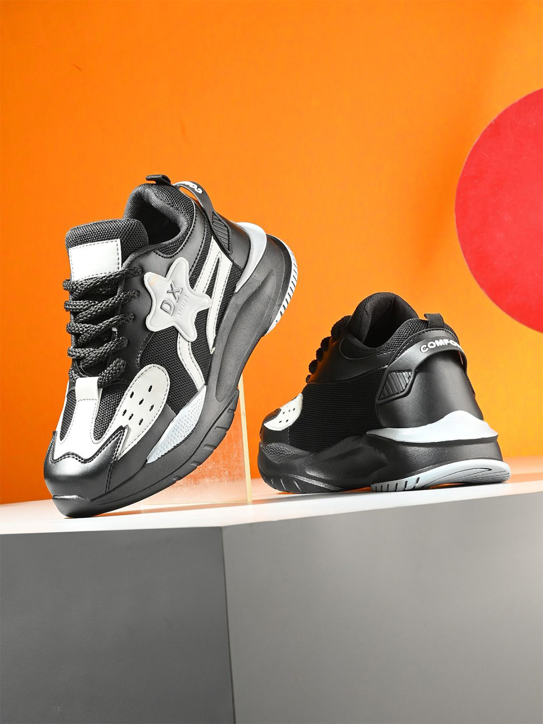 JK Port Men Walking Non-Marking Shoes
