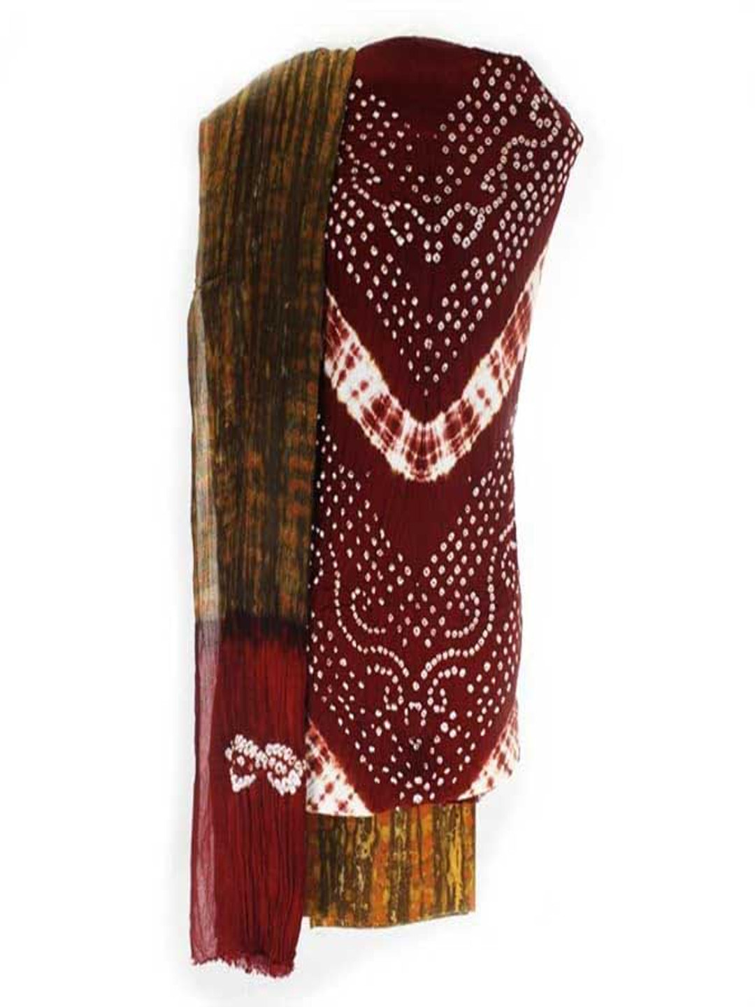 Lattice Viscose Rayon Unstitched Dress Material