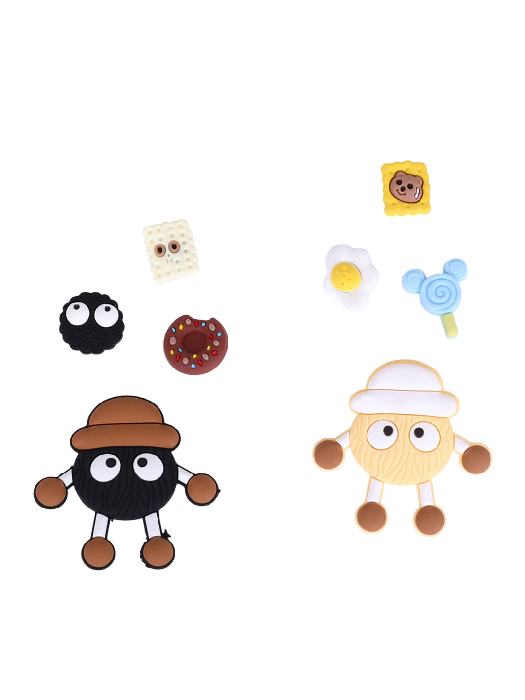 CASSIEY Set Of 8 Shoe Jibit Charms