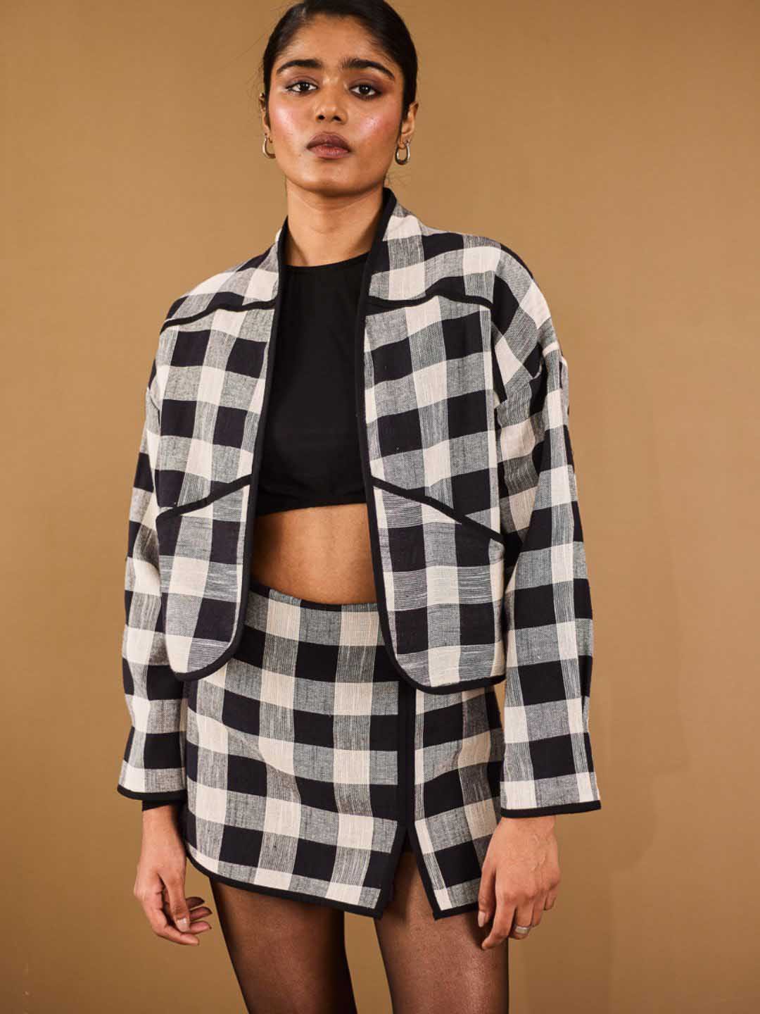 Urban Suburban Women Reversible Bomber with Patchwork Jacket