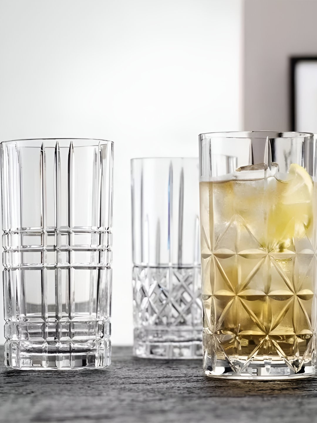 Nachtmann Transparent Highland Cross Water Glass