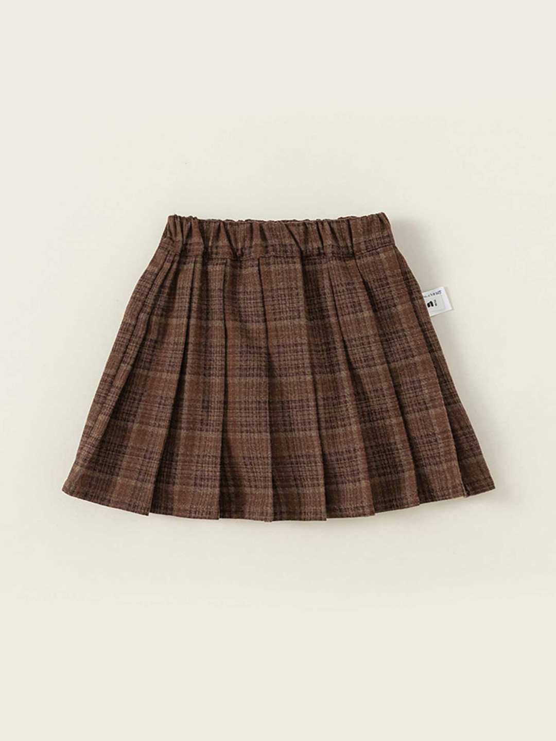 LULU & SKY Infant Girls Checked A-Line Knee Length Skirt