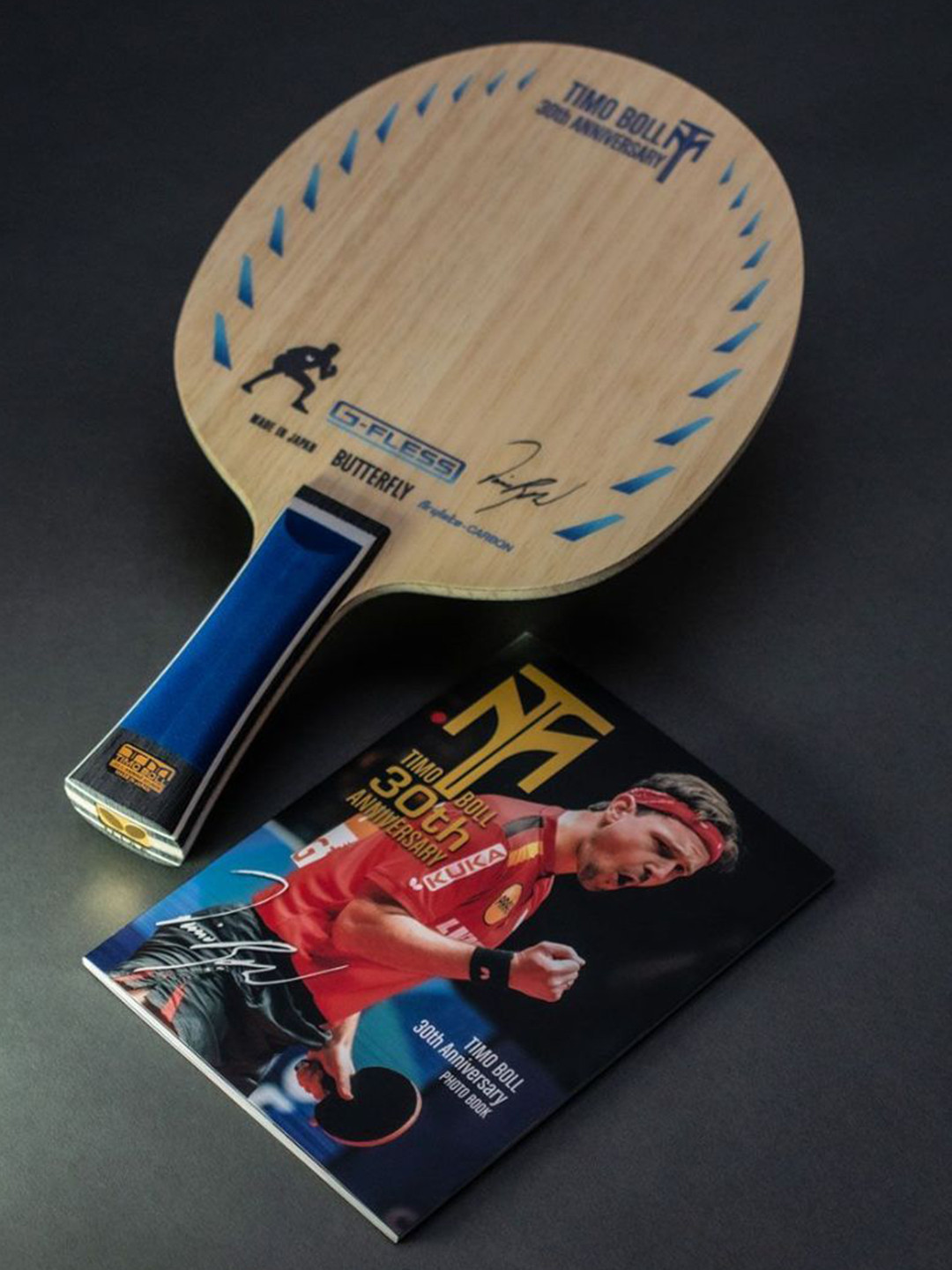 butterfly Unisex Timo Ball 30th Anniversary Edition FL Blade