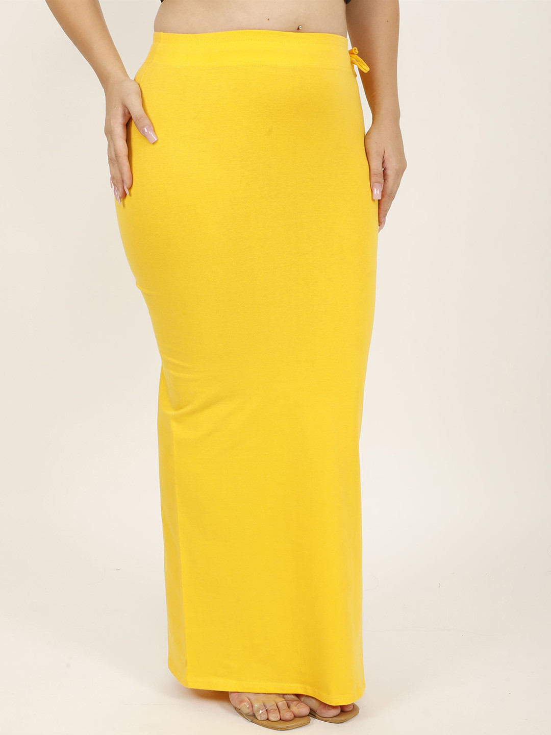 Hill Islands Extra Plus Size Pure Cotton Lycra Sweat Absorbent Saree Shapewear