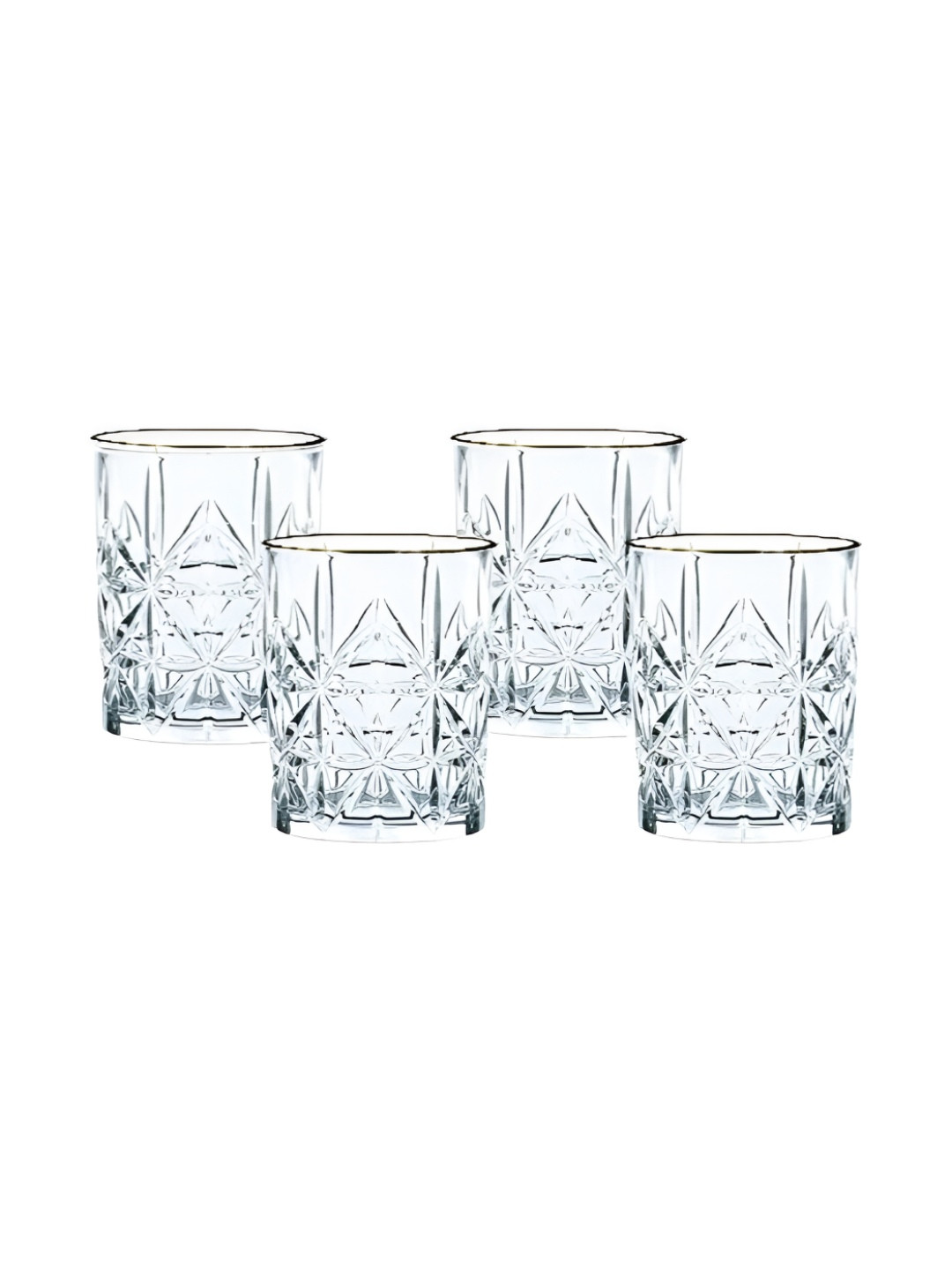 Nachtmann Highland Cross 4 Pieces Transparent Whisky Glass