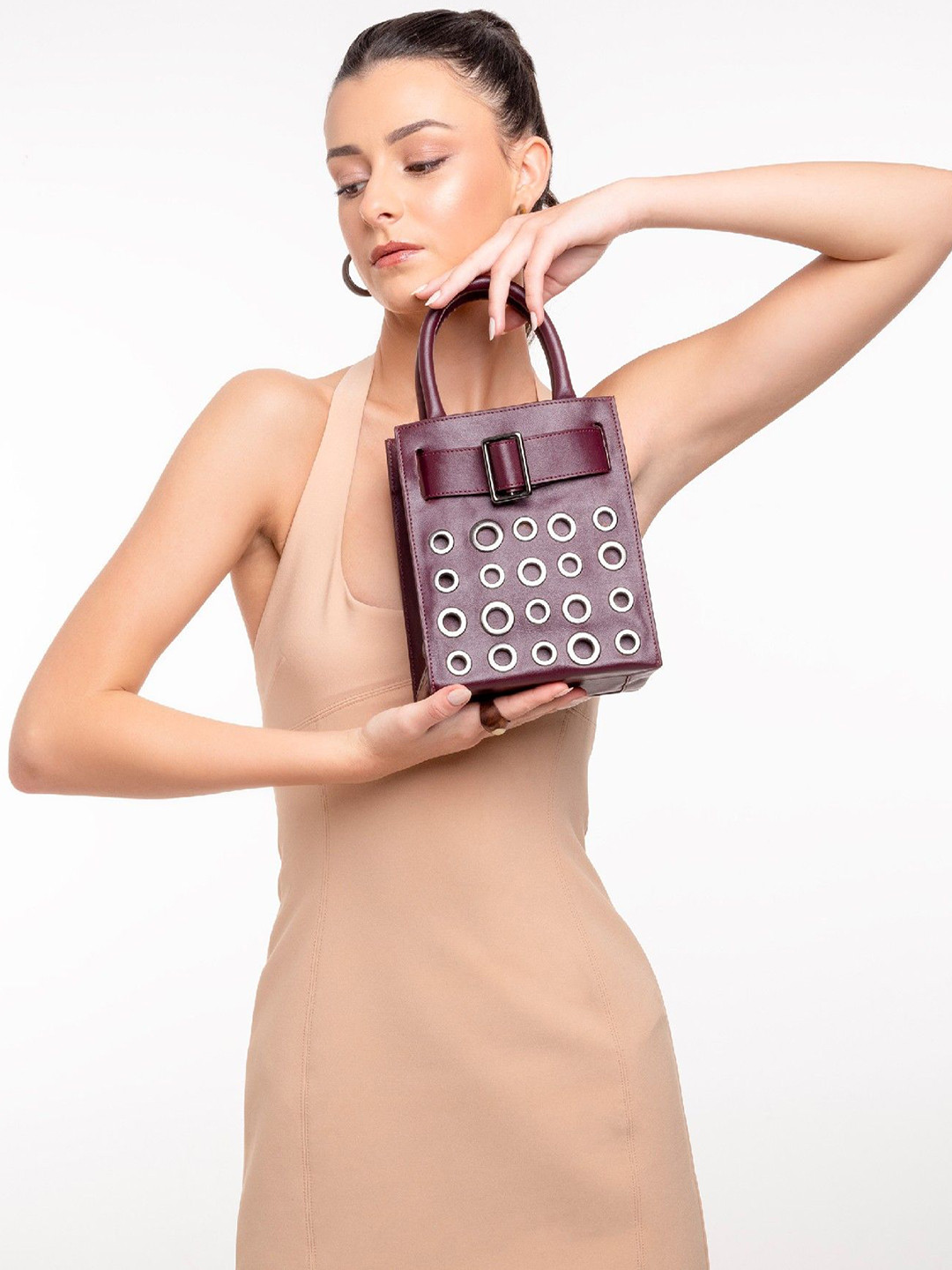 Suave Bags Zuri Sling Synthetic Leather Handheld Bag