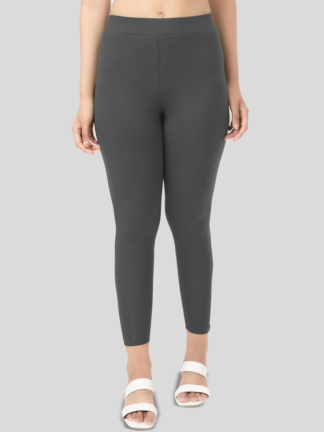 Selsia Women Pure Cotton Ankle-Length Leggings